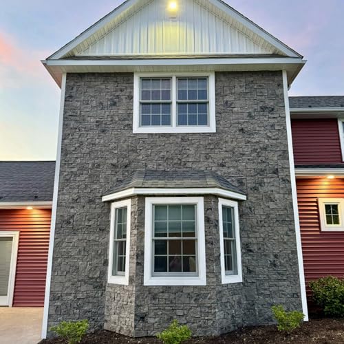 Evolve Stone Georgetown Run PS Non-Rated Flat Stone Veneer (14.25 sq. ft.) - color: Phantom Shadow