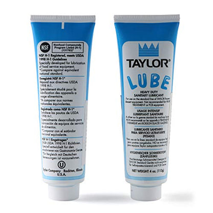 Taylor Blue Food Grade Lubricant (4oz, 36-Pack) - Lube for Soft Serve Ice Cream Machine & Frozen Yogurt Machine - NSF H1 Certified Sanitary Lubricant - Heavy Duty Grease for O-Rings by FryOilSaver Co. - size: Blue Lube - 36 Pack