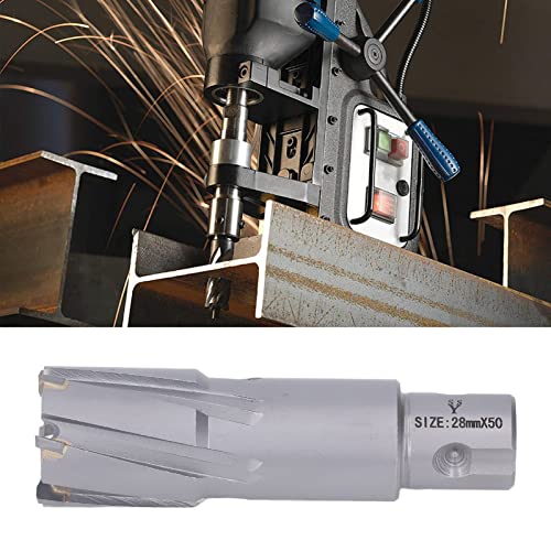 28mm Carbide Annular Cutter 50mm Depth Magnetic Drill