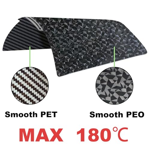 Small PEO PET Build Plate Bambu Labs X1/P1/P2/X2/A1 Build Plate 257x257mm