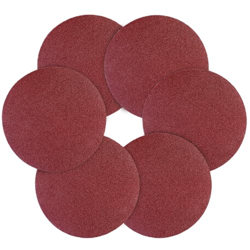 Uenhoy 100 Pcs 3" Sanding Discs 80 Grit Hook Loop for Woodworking - style: 80 Grit