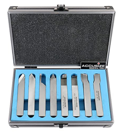 Accusize Industrial Tools HSS Tool Bit Pre-Ground, 1/2 in, 2662-2004 - size: 1/2 in