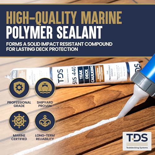 Teakdecking Systems (TDS) SIS440 Marine Caulk Sausage 20oz - White - color: White, size: 20 oz