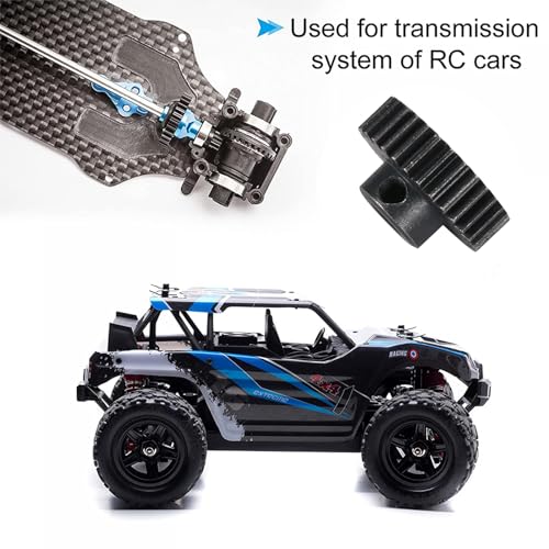 48P 72T Spur Gear Hardened Steel Transmission Gears with 27T 28T 29T 30T Pinions Gear 1/8 inch 3.175mm Hole Upgrade Parts for Traxxas RC 1/10 2WD Slash Stampede Rustler 2WD Bandit VXL XL-5 F-150 SVT - size: 72T-27T 28T 29T 30T