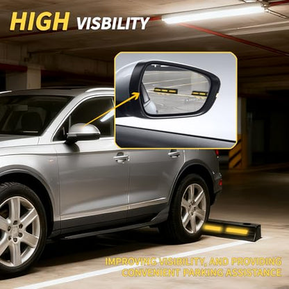 Parking Stopper for Garage Parking with Bolts 3" H 2 Pack - size: 3"H 2pcs
