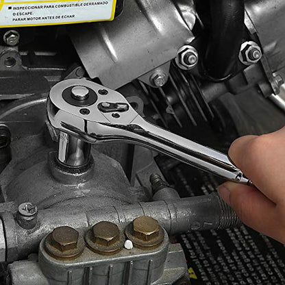 WORKPRO 39-Piece Drive CR-V Socket Set(1/4" & 3/8")