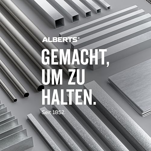 Alberts 472917 Flat bar | ALU | Black anodised | 1000 x 30 x 2 mm