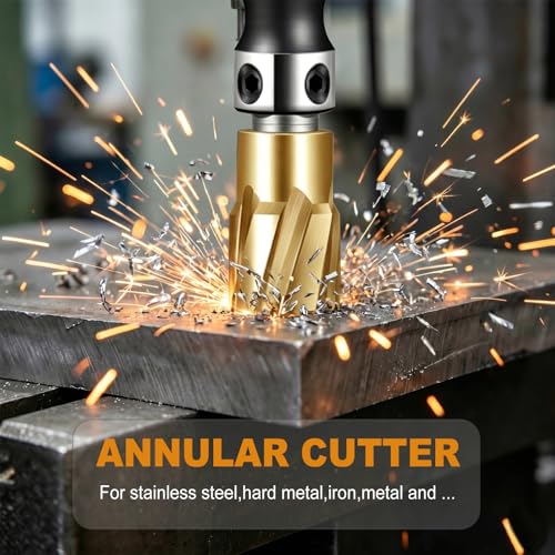 2-1/2"x1 HSS Annular Cutter，Diameter 2-1/2"，Cutting Depth 1" - size: 2-1/2x1"