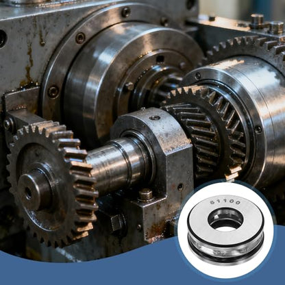 uxcell 2Pcs Thrust Ball Bearings, 10mm Bore 24mm OD 9mm Thick 51100 ABEC5 - size: 51100 10mm x 24mm x 9mm