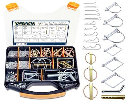 365PCS Trailer Hitch Pin Assortment Kit
