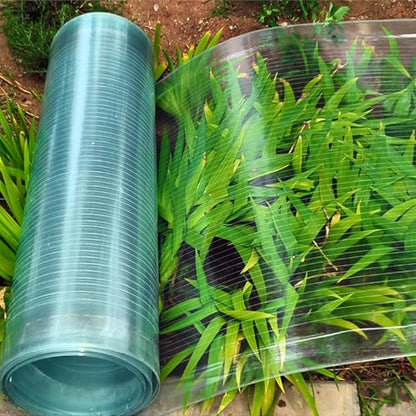 Polycarbonate Roofing Sheet Roll, 4X16.4FT Clear Greenhouse Panel - size: 3.9x16.4FT