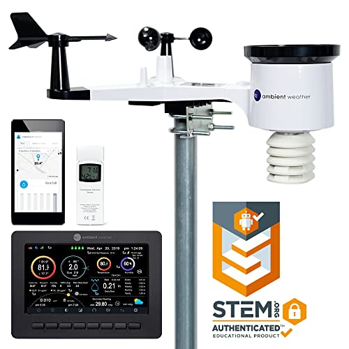 Ambient Weather WS-2000 Smart Weather Station - style: Advanced Console + Array