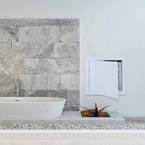 Suteck Plastic Access Panel for Drywall & Ceiling 12 x 12 Inch - size: 12 x 12 inch