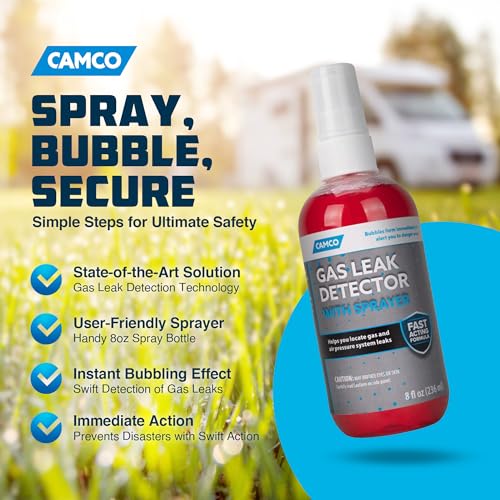 Camco 10324 Gas Leak Detector with Sprayer - 8 oz