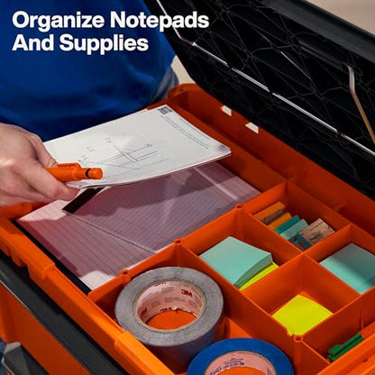Klein Tools 54826MB MODbox Tray Work Top, Portable Worktop Surface, Multi-Use Workbench Top, Stainless Steel, Modular Work Surface - size: Tray Top