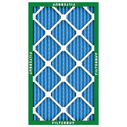 Filterbuy 10x20x1 Air Filter MERV 13 Smoke & Allergy Defense (2-Pack) - size: 10x20x1