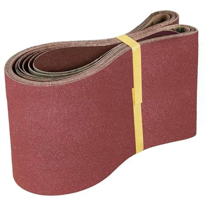Aluminum Oxide Sanding Belts 6 x 48-Inch (8 Pack) - size: 6*48