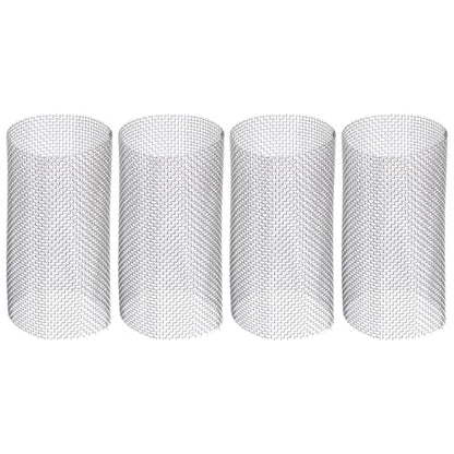 PATIKIL 20 Mesh in-Line Strainer Replacement, 4 Pcs Stainless Steel Filter Screen Accessories for Garden Hose Water Pump Pressure Washer