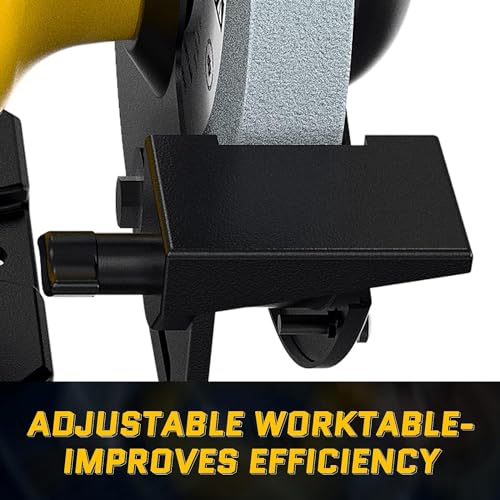 Woodskil 8" 3/4HP High Speed Bench Grinder for Metal,3600RPM,4.8A - size: 8" High Speed Grinder