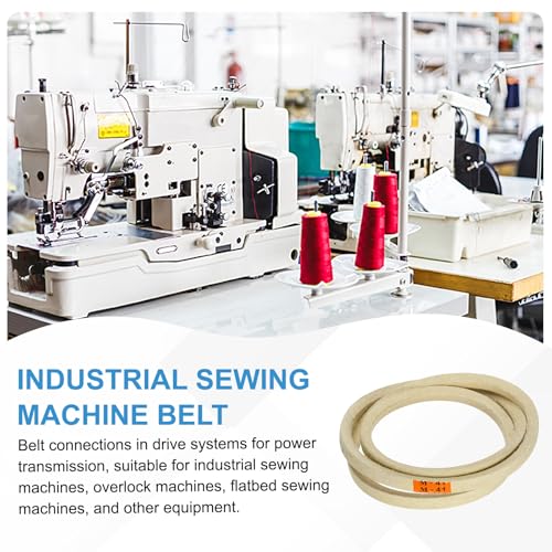 uxcell 4Pcs M41 Industrial Sewing Machine Belt 41.5" Outer Girth Rubber - size: M41