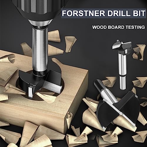 1-9/16"Forstner Drill Bit,Tungsten Carbide Tipped Wood Hole Saw - size: 1-9/16"|40mm, style: 2-Cutter