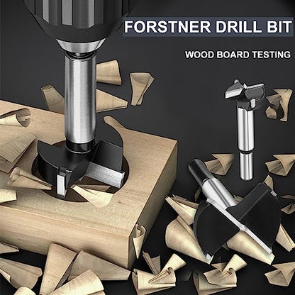 1-9/16"Forstner Drill Bit,Tungsten Carbide Tipped Wood Hole Saw - size: 1-9/16"|40mm, style: 2-Cutter