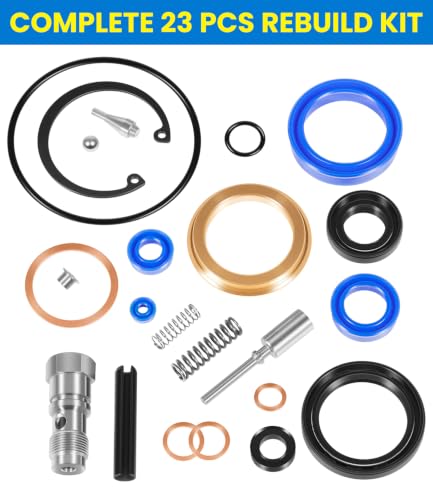 129883-SUPER Seal Kit Compatible with BT L2000 L2000-U L2300 L2300-U Manual Pallet Jacks, Hydraulic Unit Rebuild Repair Kit Includes U-Cups, O-Rings, Scrapers, Springs & Release Components