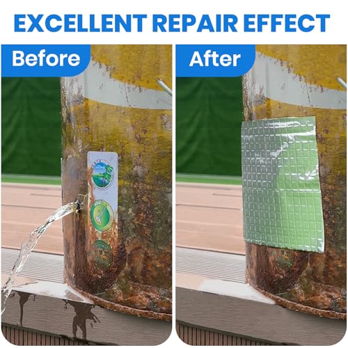 ADHES Butyl Tape Waterproof Tape, 4in x 16ft, Aluminum Foil Tape - color: Silver, size: 4 inches x 16 feet