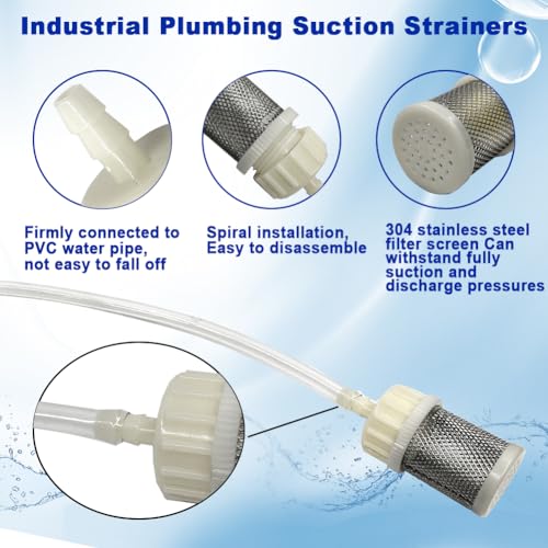 12mm Stainless Steel Encryption Filters Encryption Garden Hose Strainer with 12mm Barb Connection for Sprayer，Car Washers，Oil Pumps and Industrial Equipment 1pcs - size: OD 12MM