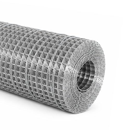 Stainless Steel 304 Welded Wire Mesh-15.7 inches x 10 feet 1/4 inch Hardware Cloth