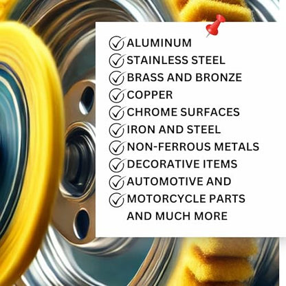 9PCS 8 Inch Aluminum Wheel Polishing Kit – Set with Aluminum Polishing Wheels Rake Buffing Compound and Airway Buffing Wheel Kit for Angle Grinder and Rim Shine Restoration - style: 9 PCS Multi Set