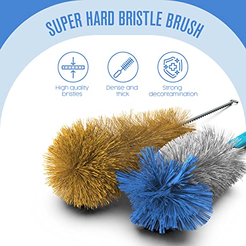 Bottle Brushes Water Bottle Cleaner Brush Set, Hydroflask Cleaning Kit 9 Pk