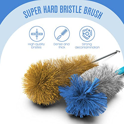 Bottle Brushes Water Bottle Cleaner Brush Set, Hydroflask Cleaning Kit 9 Pk