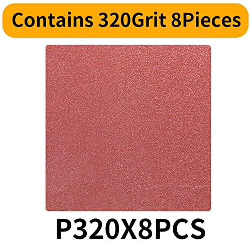 4x36 Inch Sanding Belts 320 Grit 8Pack for Belt Sander - size: 320Grit-8Pack