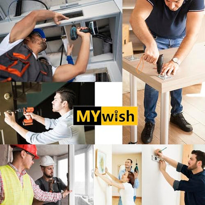 Mywish 100pcs #8×2" Self Tapping Screws for Metal, Sheet Metal Screw 410 Stainless Steel Truss Head Self Drilling Screws High-Strength Quick Tapping Screws - color: Silver, size: #8x2" (100 pcs)