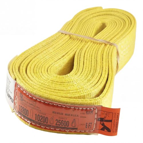 DD Sling 2" x 6' Nylon Endless Lifting Sling – USA Made - size: 2"x6'