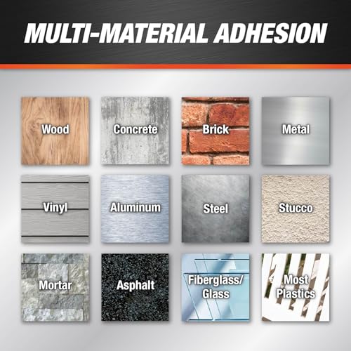 DAP Polyurethane Premium Construction Adhesive Sealant, Gray, 10.1 Oz (7079818814) - color: Gray