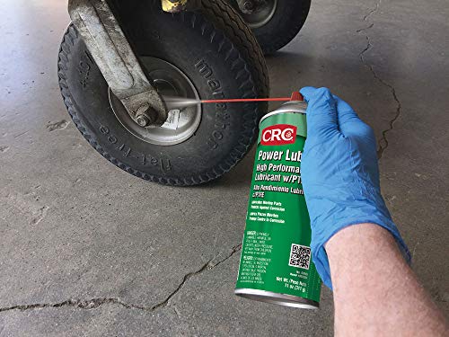 CRC Power Lube Industrial High Performance Lubricant w/PTFE 03045 – [Pack of 12] 11 Wt Oz., High Performance Aerosol Lubricant - style: Lubricant (Pack of 12)