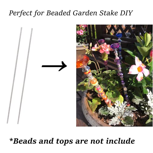 Set of 48 Lobergel 8/32 Inch M4 Threaded Rods and Studs, Include 24pcs 12.99" Fully Threaded Rods 24pcs Stainless Steel Hex Nuts, Right Hand Thread Bar for Clamps Hangers Beaded Garden Stakes - color: Tatal 48pcs