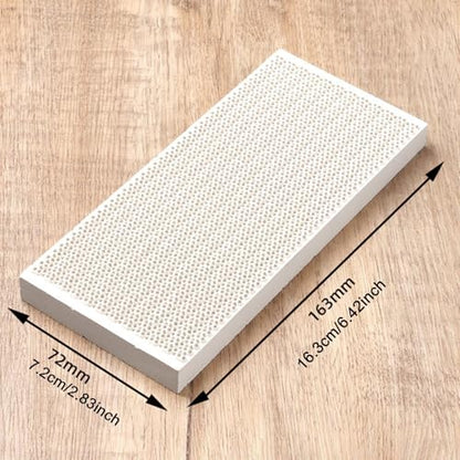 Honeycomb Welding Brick Honeycomb Soldering Board Easy Carrying with Holes Stable Heat Resistant for Jewelry Processing Tool, Rectangular S - color: Rectangular S