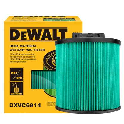 DEWALT HEPA Shop Vac Filter Replacement DXVC6914 - style: DXVC6914