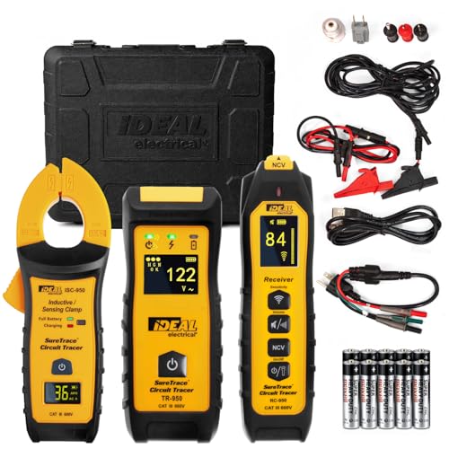 Ideal Electrical SureTrace Pro Circuit Tracer, 61-950, 0-600V AC/DC