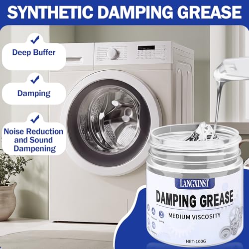100g Damping Grease, Medium Viscosity for Washing Machine Suspension Rods