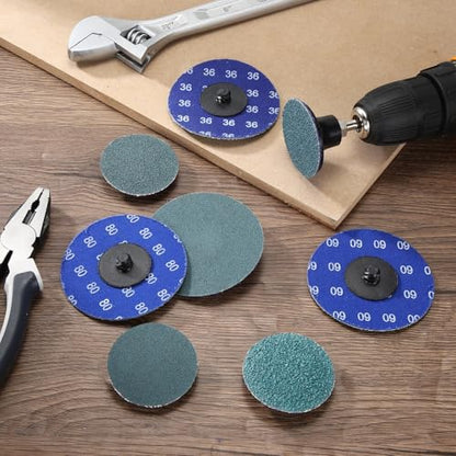 20 Pcs 3" 36 Grit Quick Change Surface Conditioning Discs - size: 3" (36 Grit)