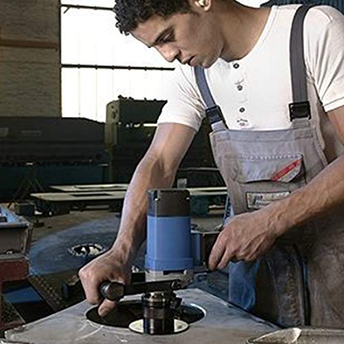 C.S. Unitec EKF 452.3 Portable Hand-Held Beveling Machine for 2.5 mm Weld Seams and Chamfer from 0-1/4", 13.5 Amp, 110V - style: 2.5mm Radius Beveler - EKF 452.3 (1.5 mm)