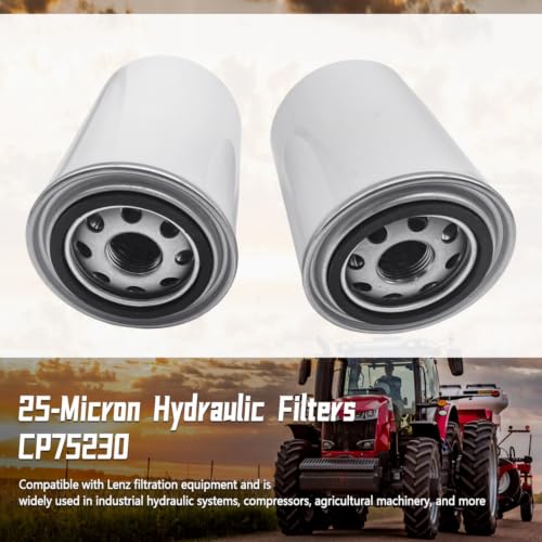 CP75230 25 Micron Canister Spin-On Hydraulic Filter Fit for Lenz