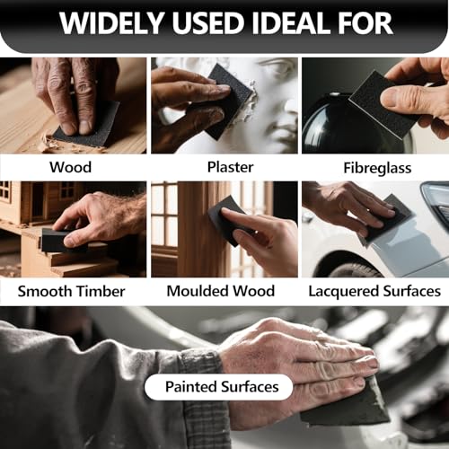 Premium 30-Sheet 600 Grit Wet Dry Sandpaper, 9 x 3-2/3 Inch - style: 600Grit