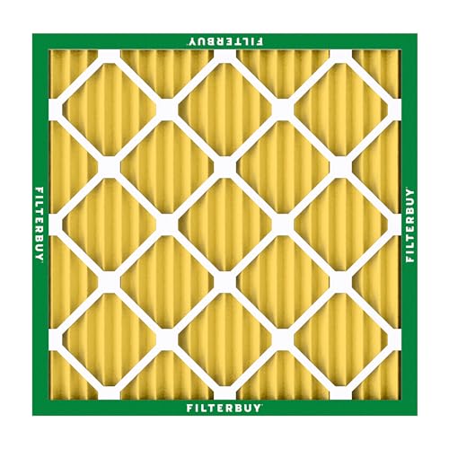 Filterbuy 8x8x1 Air Filter MERV 11 Pet & Allergy Defense (3-Pack) - size: 8x8x1