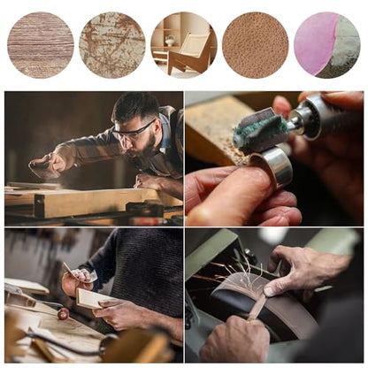 Emery Cloth Roll 100 Grit, 1 Inch x 33 Feet Heavy Duty Sandpaper - size: 10 meters, style: 100 Grit