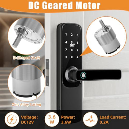 Copkim 12V DC Geared Motor Kit, 600rpm - style: 600rpm